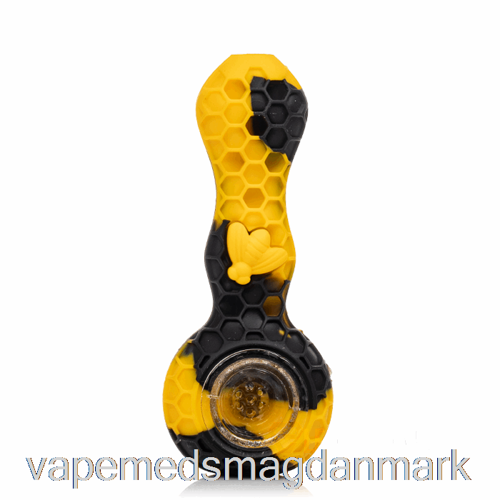 Vape Væskestratus Bi Silikone Ske Sol (sort / Gul)